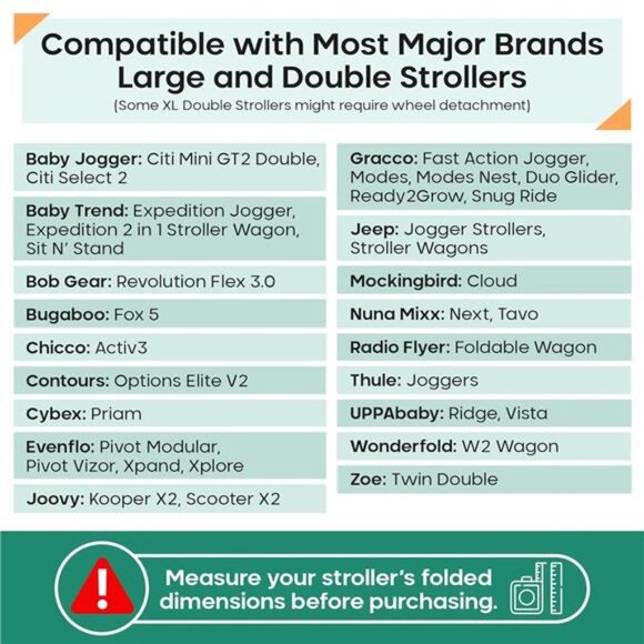 Large Stroller Travel Bag Airplane Stroller Cover Waterproof Adjustable Shoulder - Picture 4 of 7